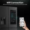 Hisense RQ760N4IFE frigorífico combi multipuerta, de libre instalación, frigorífico 345 l, congelador 232 l, dispensador de agua/hielo, 178,5 cm, clase energética E, negro