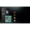 Hisense RQ760N4IFE frigorífico combi multipuerta, de libre instalación, frigorífico 345 l, congelador 232 l, dispensador de agua/hielo, 178,5 cm, clase energética E, negro