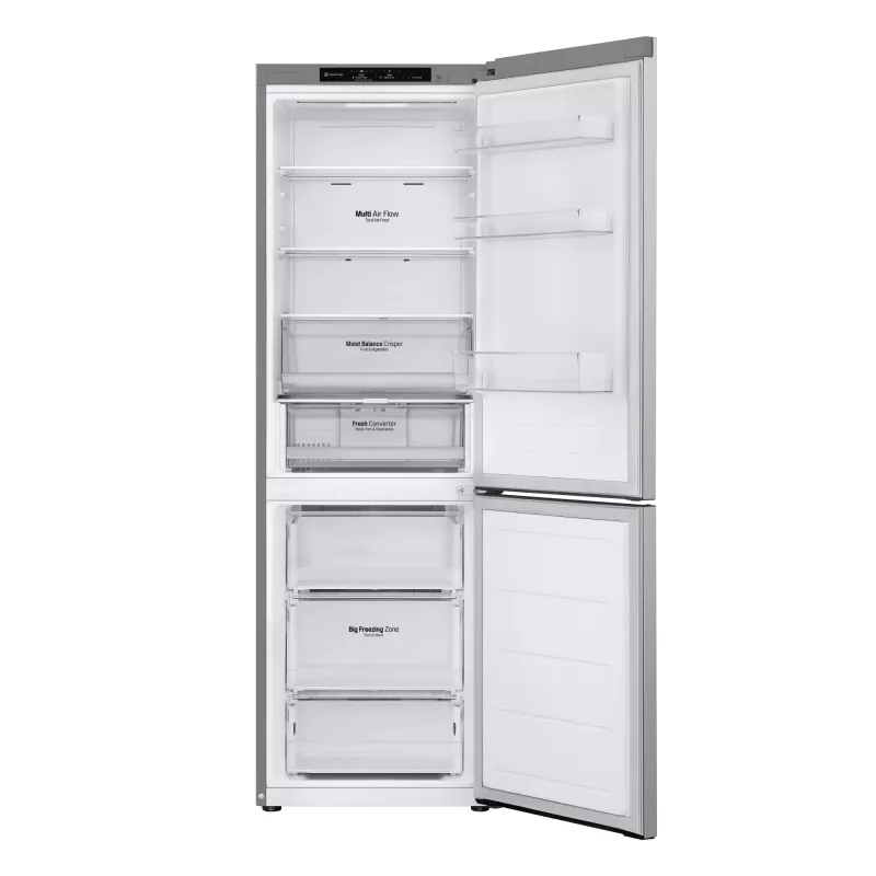 LG GBV3100CPY.APYQEUR Frigorífico combi independiente 344 L Silver