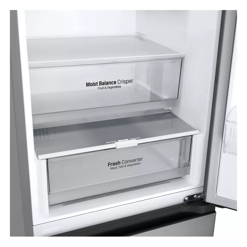 LG GBV3100CPY.APYQEUR Frigorífico combi independiente 344 L Silver