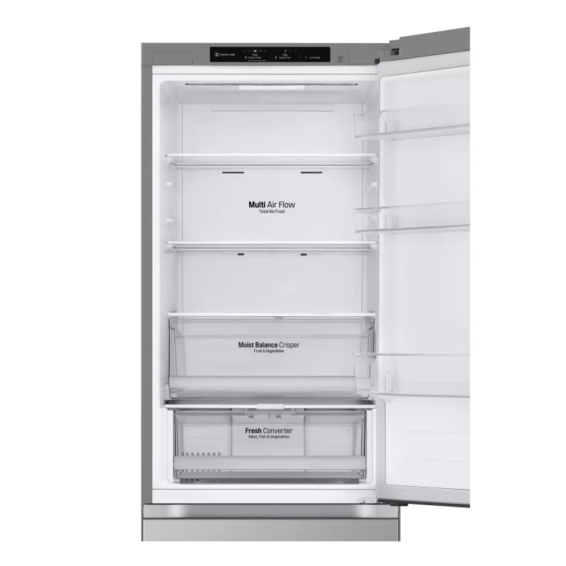 LG GBV3100CPY.APYQEUR Frigorífico combi independiente 344 L Silver
