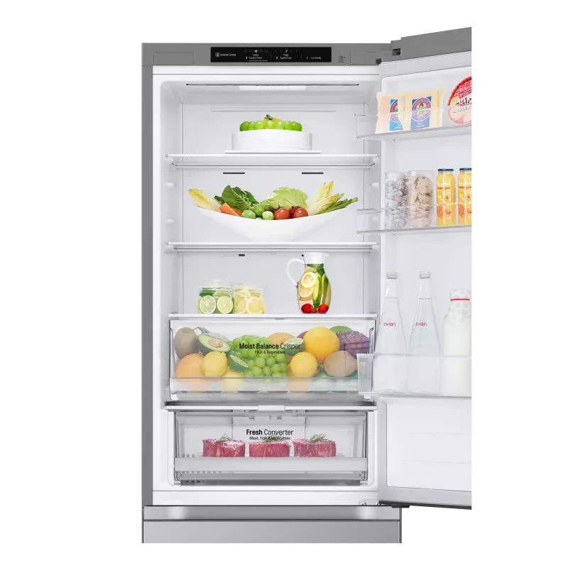 LG GBV3100CPY.APYQEUR Frigorífico combi independiente 344 L Silver