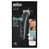 Braun BodyGroomer Recortador corporal 5 BG5340, con tecnología SkinShield y 2 accesorios