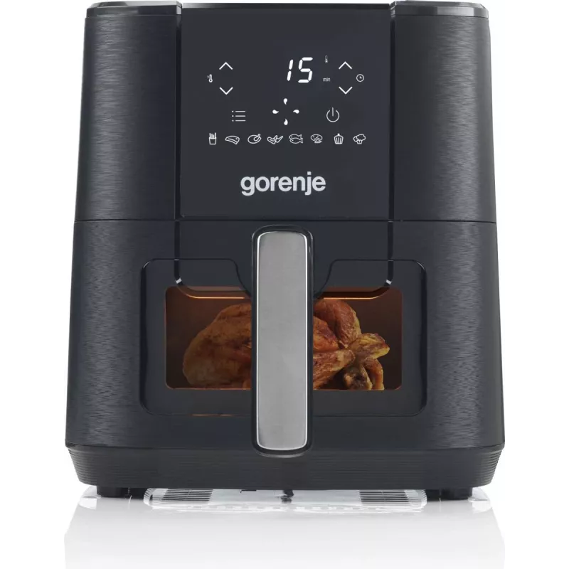 Gorenje AF1350DWB Freidora de aire individual 5,4 L de pie 1350 W Negro