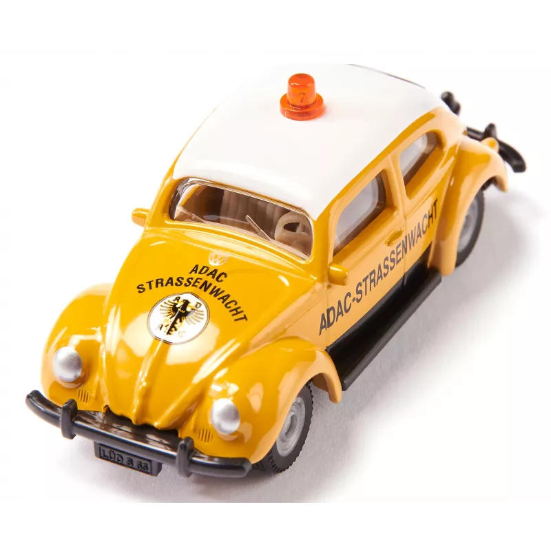 Siku 1561 VW Escarabajo ADAC vehículo en miniatura, serie Blister, a partir de 3 años