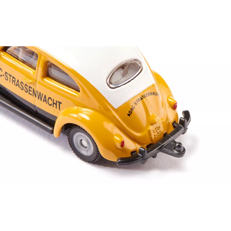 Siku 1561 VW Escarabajo ADAC vehículo en miniatura, serie Blister, a partir de 3 años