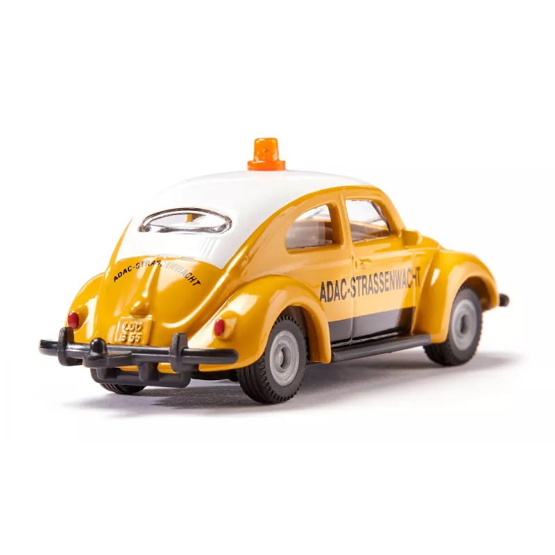 Siku 1561 VW Escarabajo ADAC vehículo en miniatura, serie Blister, a partir de 3 años
