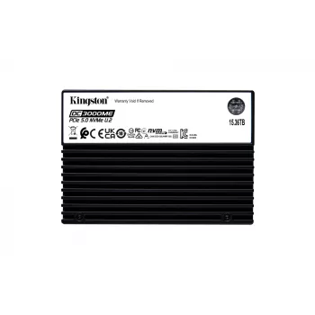 Kingston Technology 15,36 TB DC3000ME U.2 PCIe 5.0 NVMe TCG Opal SSD empresarial