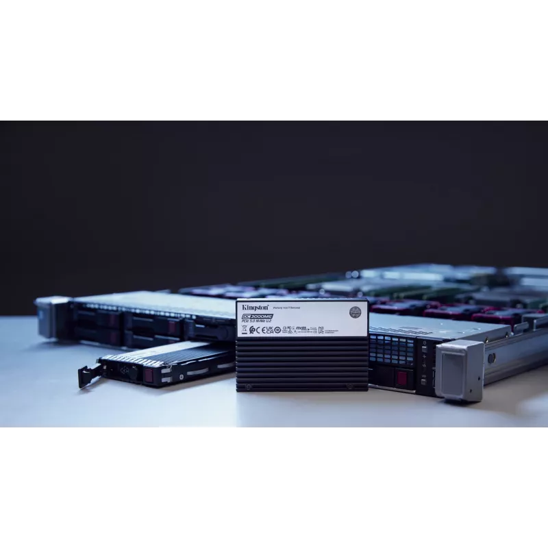 Kingston Technology 15,36 TB DC3000ME U.2 PCIe 5.0 NVMe TCG Opal SSD empresarial