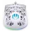 Endorfy LIV Onyx White ratón para juegos, USB, óptico