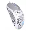 Endorfy LIV Onyx White ratón para juegos, USB, óptico