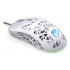 Endorfy LIV Onyx White ratón para juegos, USB, óptico