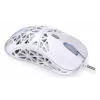 Endorfy LIV Onyx White ratón para juegos, USB, óptico