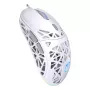 Endorfy LIV Onyx White ratón para juegos, USB, óptico