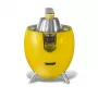 Unold 78132 Power Juicy exprimidor de cítricos eléctrico, 300 W, antigoteo, arranque/parada automático, amarillo/acero inoxidable