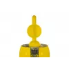 Unold 78132 Power Juicy exprimidor de cítricos eléctrico, 300 W, antigoteo, arranque/parada automático, amarillo/acero inoxidable