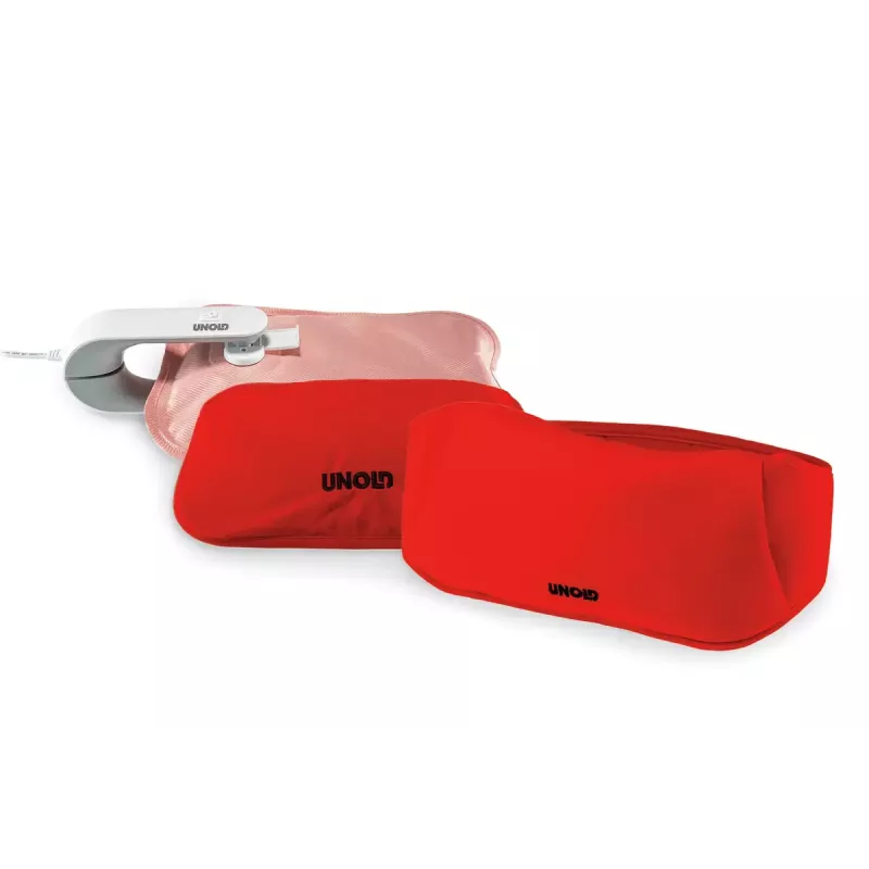 Unold 86013 Bolsa de agua caliente eléctrica 380 W roja