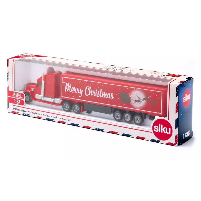 Siku Super Freightliner camión navideño, rojo