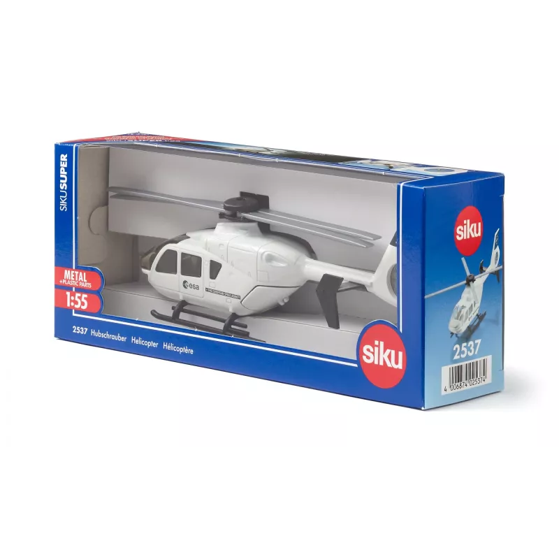 Siku ESA Helicopter modelo de helicóptero montado 1:55