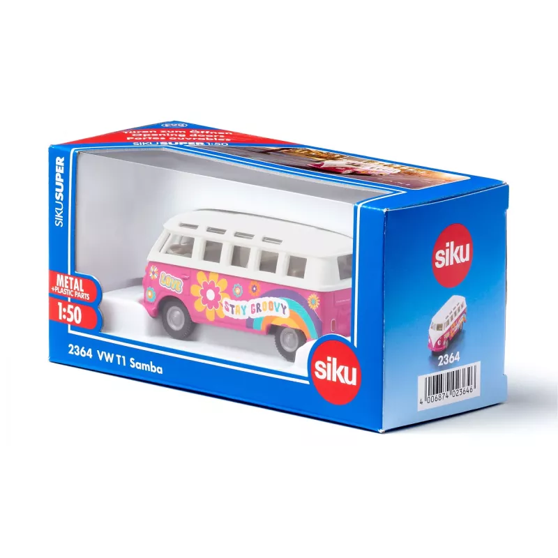 Siku VW T1 Samba modelo de autobús montado 1:50