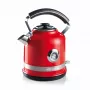 Hervidor Ariete 2854 Moderna, 2000 W, capacidad 1,7 l, 360° sin cable, sistema de apagado automático, filtro extraíble, nivel de agua visible, termómetro, rojo