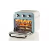 Freidora de aire y horno Ariete 4632 Vintage, 1400W, 2en1, capacidad 16L, accesorios incluidos, temporizador 60 minutos, doble cristal, azul