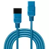 Lindy 30120 cable alargador de alimentación IEC 60320 C19 a C20, 1 m, 16 A, moldeado, azul