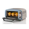 Horno eléctrico Ariete 3919 Vintage, 800 W, capacidad 10 l, doble cristal, retro, azul