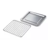Mini horno eléctrico Ariete 3919 Vintage, 800 W, capacidad 10 L, doble cristal, retro, verde
