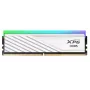 DIMM 32 GB DDR5-6000 (2x 16 GB) kit dual, memoria RAM blanca, AX5U6000C3616G-DTLABRWH, XPG Lancer Blade RGB, INTEL XMP, AMD EXPO