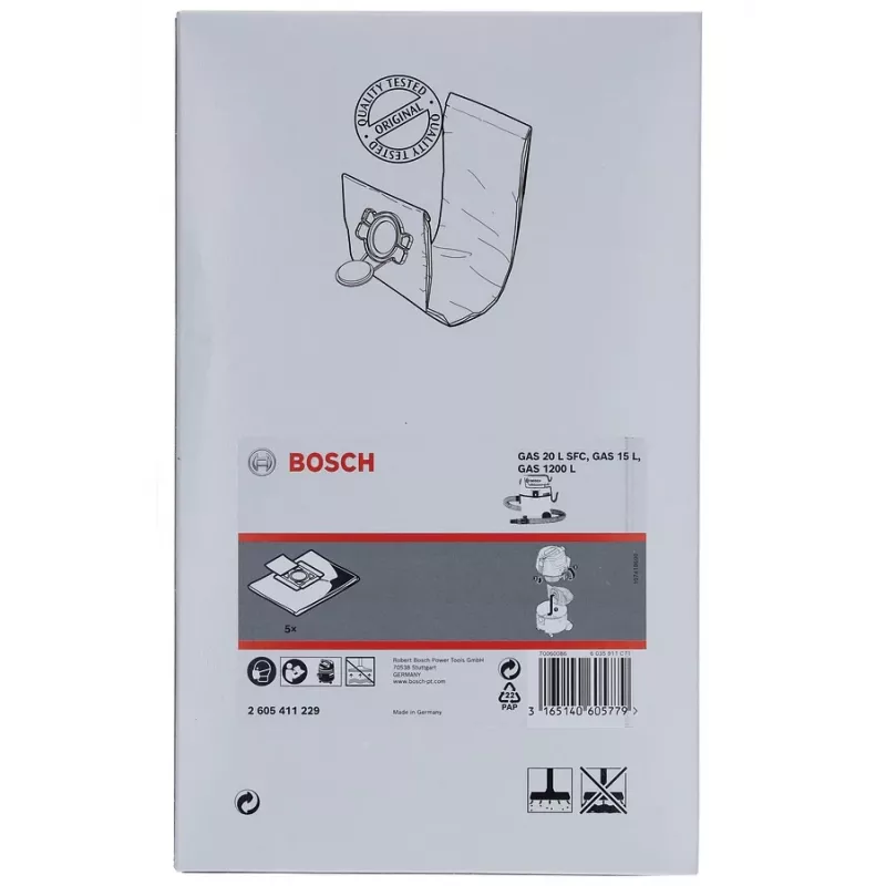 Accesorio de aspirador Bosch 2 605 411 229 bolsas