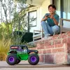 Monster Jam, vehículo teledirigido oficial Smash & Bash Grave Digger para interior y exterior, monster truck reparable a escala 1:15, juguete para niños y niñas a partir de 4 años