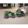 Monster Jam, vehículo teledirigido oficial Smash & Bash Grave Digger para interior y exterior, monster truck reparable a escala 1:15, juguete para niños y niñas a partir de 4 años