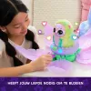 Hatchimals Bloomables de , Puppyfly Juguete interactivo sorpresa y flor con revelación y transformación repetibles, más de 100 sonidos y reacciones (estilos variados), juguete infantil para niñas y niños