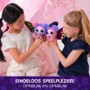 Hatchimals Bloomables by , Kittyfly Juguete sorpresa, peluche interactivo con doble revelación repetible, más de 100 sonidos y reacciones para juego de rol (estilos variados), mascotas electrónicas para niños a partir de 5 años