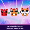 Juguete interactivo de bola de hámster Spinmaster Bitzee con más de 20 hámsteres digitales, rueda y reacciona al tacto, pila AA, multicolor