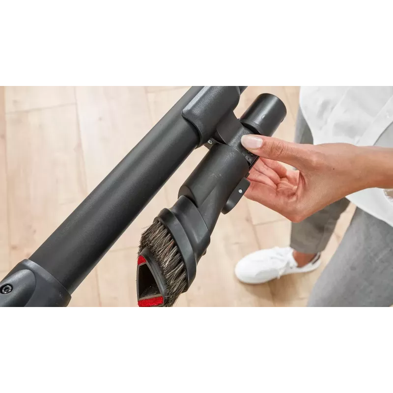Bosch Serie 8 BSS825ALL aspirador de escoba/aspirador de batería en seco sin bolsa negro, blanco 5 Ah