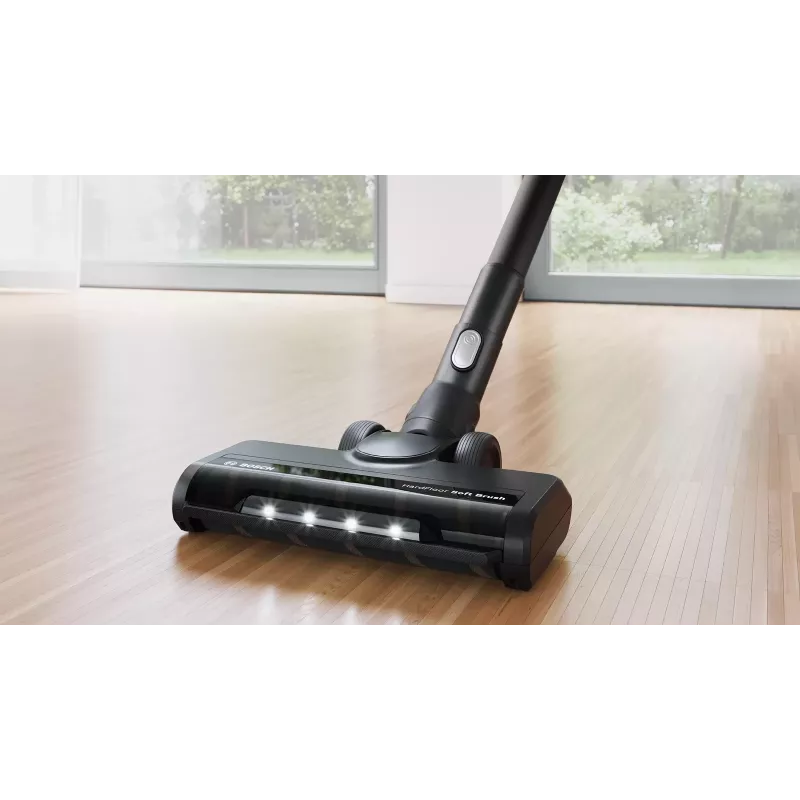 Bosch Serie 8 BSS825ALL aspirador de escoba/aspirador de batería en seco sin bolsa negro, blanco 5 Ah