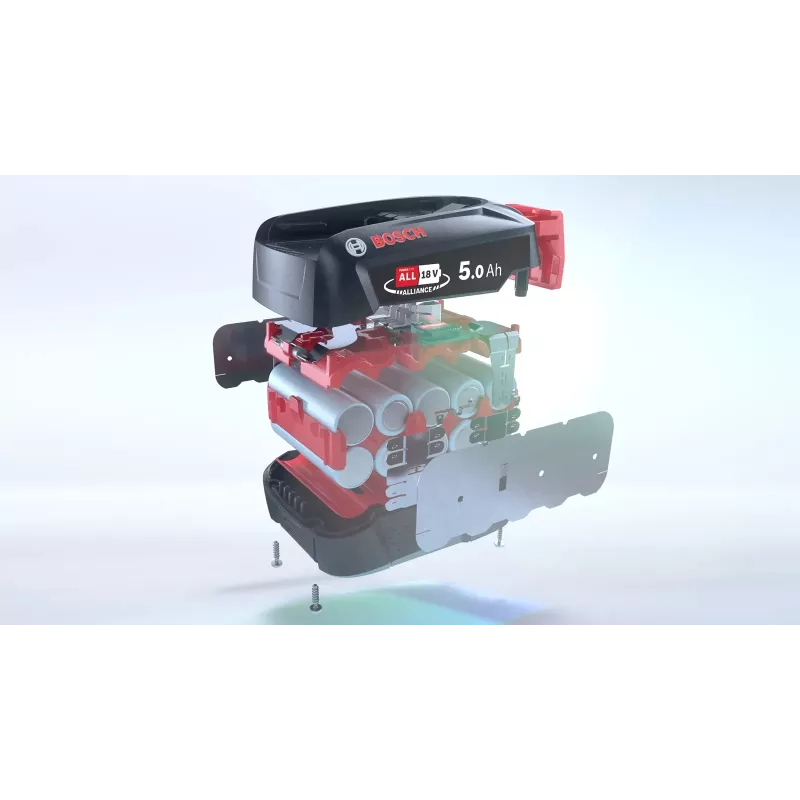 Bosch Serie 8 BSS825ALL aspirador de escoba/aspirador de batería en seco sin bolsa negro, blanco 5 Ah