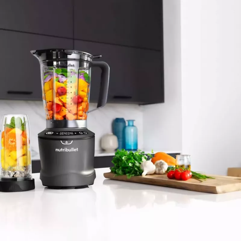 NutriBullet NBF550DG 1,89 L batidora de vaso 1500 W negro