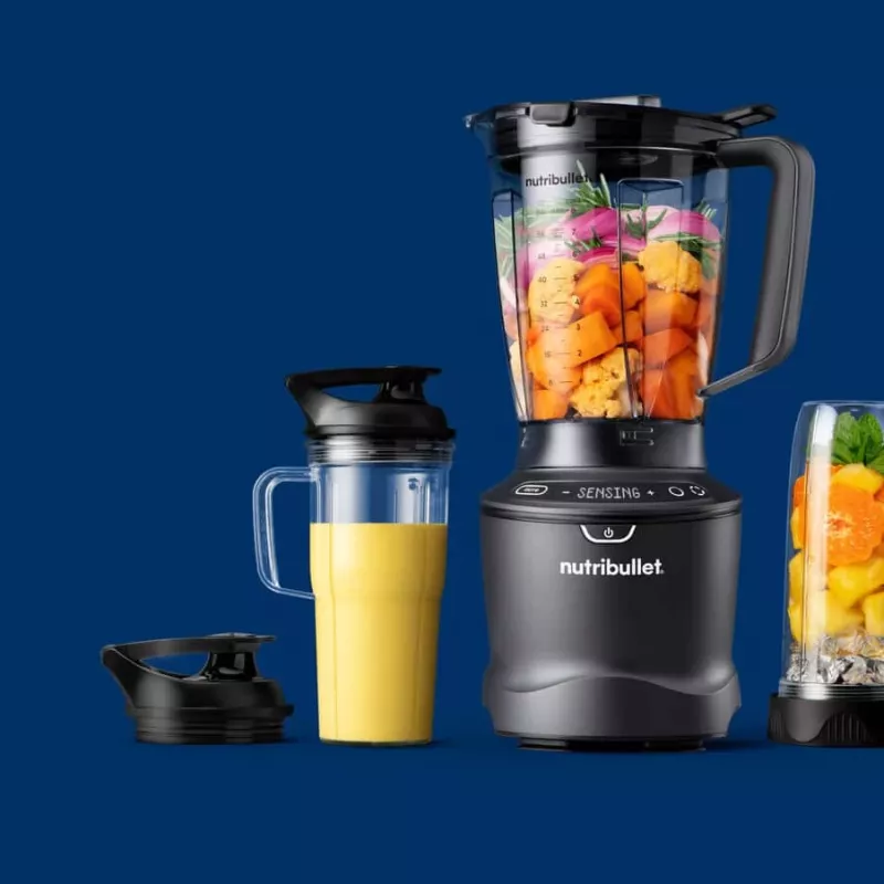 NutriBullet NBF550DG 1,89 L batidora de vaso 1500 W negro