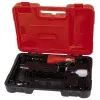 Einhell TC-PR 68 llave de carraca neumática, 1/2", 68 Nm, 6,3 bar, M10, con 7 vasos y maletín, rojo/negro