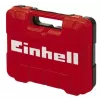 Einhell TC-PR 68 llave de carraca neumática, 1/2", 68 Nm, 6,3 bar, M10, con 7 vasos y maletín, rojo/negro