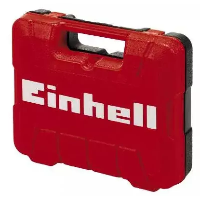 Einhell TC-PR 68 llave de carraca neumática, 1/2", 68 Nm, 6,3 bar, M10, con 7 vasos y maletín, rojo/negro