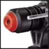 Einhell TE-RH 950 5F martillo perforador, 950 W, 3 J, SDS-plus, 2600 rpm, con maletín, negro/rojo