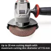 Amoladora angular Einhell Power X-Change TE-AG 18/115-2 Li - Solo 18 voltios