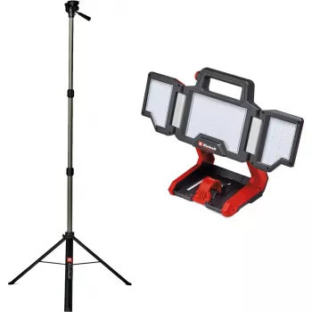 Lámpara a batería EINHELL TP-CL 18/3000 Li Set Solo — lámpara de trabajo recargable, roja, sin batería ni cargador