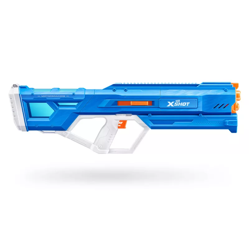 Pistola de agua Zuru Mega Pulse Motor Soaker XSHOT — pistola de agua motorizada a pilas (modelo 118159)