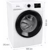 Lavadora de carga frontal Gorenje WPNEI84A1TS 8 kg 1400 rpm blanca