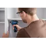 Bosch GSR 12V-35 HX Professional atornillador a batería, 12 V, 35 Nm, 1750 rpm, 2 velocidades, sin batería ni cargador, L-BOXX, azul/negro